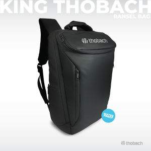 Thobach - Backpack Laptop Pria Waterproof TasRansel Sekolah Kuliah Pria Wanita Tas Outdoor King Pria