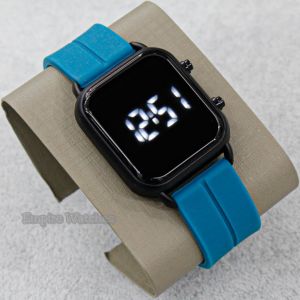 Empirewatches Jam Tangan LED Watch JSS4043 Digital Pria Wanita Cowok Cewek Strap Silicone Magnetic Folding Buckle