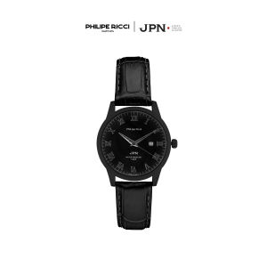 PhiLipe Ricci JPN Jam Tangan Wanita 100% Original Japan Movement Anti Air Quartz Diameter Kecil Strap Kulit Garansi Resmi Anti Karat 6244W Water Resist 5 Atm Free Set Box Premium