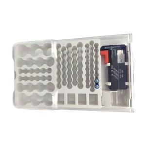 Tổ chức không thấm nước giữ 94 pin bao gồm thử nghiệm và xử lý cho móc dán tường dễ dàng mang theo