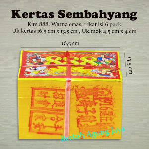 Kertas Sembahyang / Kimcua 888 Emas / Perak