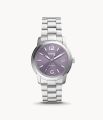 Fossil Heritage Lilac Dial Automatic Stainless Steel Jam Wanita - ME3246. 
