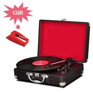 Fornuts Classic Vinyl Record Player Gramophone with Speaker Turntable Music Player LP Phonograph
