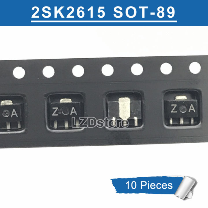 10pcs 2SK2615 K2615 SOT-89 Marking ZA SOT89 SMD N-Channel 60V MOSFET ...