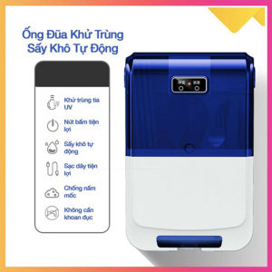 Ống đựng đũa khử trùng tia UV cao cấp sấy khô thông minh-Kệ đựng đũa muỗng thông minh có chức năng khử khuẩn - Máy sấy đũa thìa