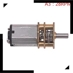 ❣💕WonderfulBuyinge มอเตอร์เกียร์ N20ขนาดเล็กแบบ DIY มอเตอร์เกียร์โลหะความเร็วช้า