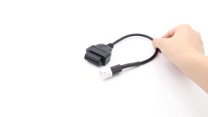 Cáp Kết Nối OBD2 Cho Yamaha Honda 3 Pin 4 Pin 6 Pin Xe Máy Nối Dài Chẩn Đoán Cáp Cho OBDII ELM327 Máy Quét Dụng Cụ Phụ Kiện