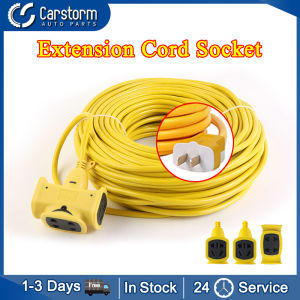 Carstorm Extension Cord Socket Plug In Strip Extra Long Charger Durable Safety Plug Strip 10m/30m