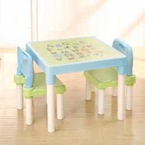 kids table and chair set Kids Study Table baby playing table Child Home Learning Drawing Teaching Desk Chair Set