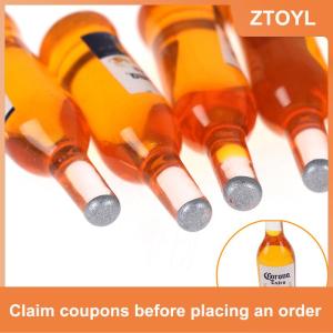 【ZTOYL】 10 chai nhựa resin thu nhỏ Nhà búp bê 1/6 mô hình chai rượu vang