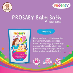 Probaby Baby Bath For Body & Hair All Variant 200ml Sabun Mandi Bayi pH Balanced & Hypoallergenic