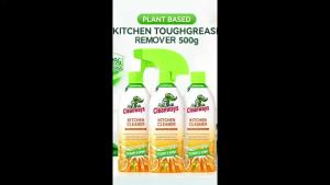 CLEANWAYS Kitchen Oil Stain Cleaner Removal Scale Multi-Purpose Degreaser Stainless Clean Spray 500g