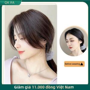 QK FA ✨ Tóc Giả Bangs Bên Trái Và Bên Phải Tóc Giả Bangs Chia Bangs Tóc Giả Tóc Phần Mở Rộng Mảnh Cho Cô Gái
