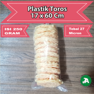 Plastik toros panjang 17 x 55cm 18 x 50cm 18 x 55cm 18 x 60cm Plastik pp bening Plastik kemasan