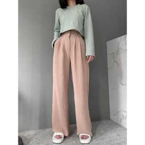 CELANA KULOT CRINKLE HIGHWAIST WANITA LOOSE CULLOTE PANT