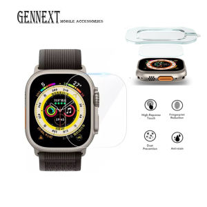 Gennext Tempered Glass i Watch Ultra 2 Ultra2 49mm 49 mm Iwatch For Series Smartwatch Pelindung Layar Jam Tangan