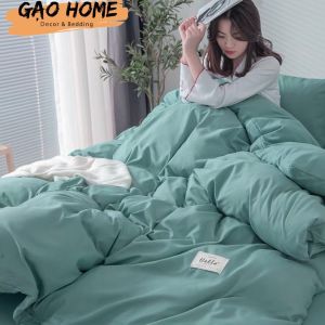 [FREESHIP ❤️] Trọn Bộ Sét chăn ga gối cotton Tici CÓ VỎ CHĂN phong cách hàn Quốc Nhập Khẩu Không bai xù Không phai màu - KO VỎ ÔM