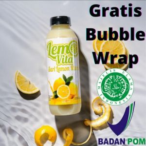BPOM 500ml Lemovita Fresh Sari Lemon Jus Murni 100% Tanpa Pengawet