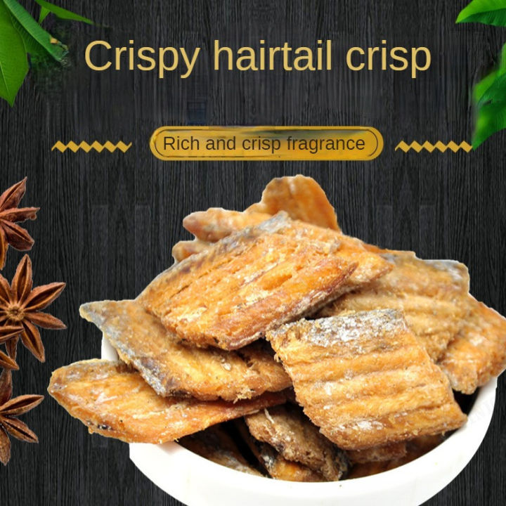 【Fast ship】dried fish ready to eat Crispy hairtail snacks bagged ...