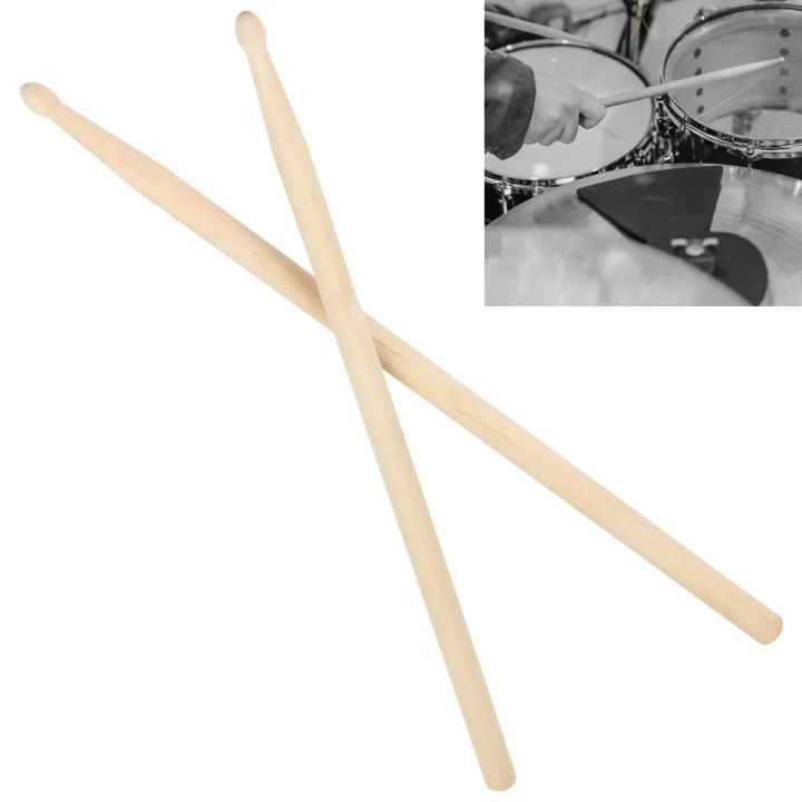 Drumsticks 5A/7A Drum Sticks Consistent Weight and Pitch Jazz Wooden