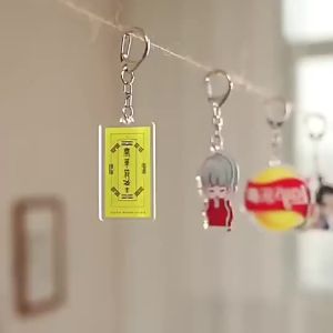 Souvenir merchandise for fans: Mexico Canada and USA car keychains 2026 Mascot Acrylic Keychain World Cup