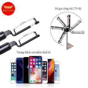 Gậy Chụp Ảnh Tự Sướng Bluetooth Tripod K07 - Giá Đỡ Điện Thoại 3 Chân Đa Năng - Chụp Hình Selfie - Kèm Điều Khiển từ xa
