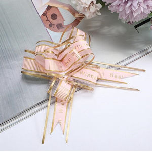 AN Sutra Tarik Busur Pita Hadiah Ulang Tahun Pernikahan Festival Pesta Diy Hari Valentine Dekorasi Pernikahan COD