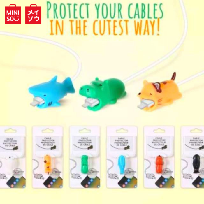 Miniso Cable Protector Animal Designs Cable Organizer Cable