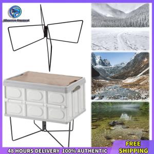 Winnereco ตั้งแคมป์แท็กแท่นวางโลหะแบบพับได้