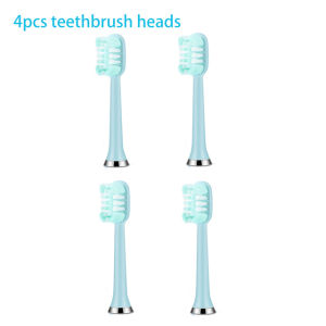 Electric Toothbrush Sonic Dental Calculus Scaler Oral Teeth Tartar Remover Plaque Stain Cleaner Removal Teeth White IPX7 4 heads