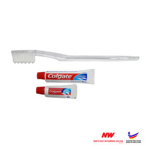 HALAL Colgate 5gm/10gm Toothpaste with Toothbrush for travel use/ hotel use