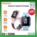 IMOO Z7 Watch Phone Jam Anak Pintar Front & Rear Dual Camera Video Call GPS - Waterproof. 