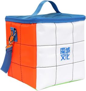 Multi Functional Magic Cube Pack Magic Cube Organizer Bag Puzzle Cube Storage Bag Handbag Shoulder Bag