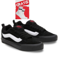Sepatu Vans2 Knu Skool Classic Full Black Sepatu sekolah full black hitam polos Sneakers Pria Wanita. 