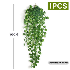 95MM Artifical Ivy Leaf Fake Plants Rattan Vine Silk Leaves Foliage Flower Decor 95cm 1Pcs/2Pcs