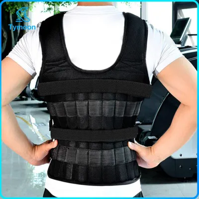 Perfeclan Áo Tạ cho nam giới chịu lực cao rỗng trọng lượng áo Khoác Trọng lượng vest cho Cardio leo thể thao ngoài trời thể dục tăng cường sức mạnh