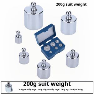 M2 Standard Calition Weight Set Accurate Precision Grams Weighing Scale Chrome Plating 10g-1000g