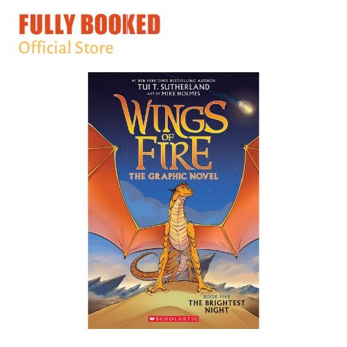 The Brightest Night: Wings of Fire Graphic Novel, Book 5 (Paperback)
