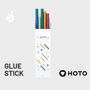 HOTO EasyFlow Glue Gun - Cordless 30s Heat Auto Dispense 3000mAh Rechargeable 28-Stick Output