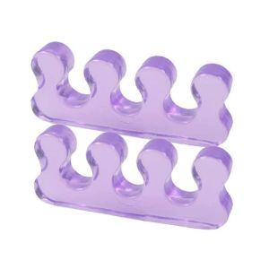 Ineoo 1 Cặp miếng chia ngón chân gel dị dạng bàn chân Corrector Silicone chỉnh hình ngón chân khoằm Máy ép tóc dụng cụ chăm sóc chân