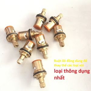 Ruột lõi vòi nước lạnh ti ốc thay thế trong vòi lavabo lạnh tê vòi hồ củ sen lạnh vòi rửa chén