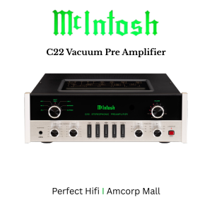 McIntosh C22 Mk V Vacuum Tube Preamplifier 7 Inputs MM MC Phono Balanced XLR — Made in USA