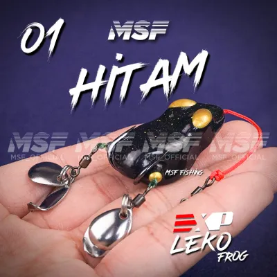 [MSF] EXP Leko Frog Thailand | 3.8cm / 8g | Katak Getah Casting 4 Blade Topa ET Frog Umpan Tiruan | Ready Stock Malaysia