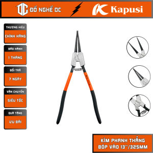 Kìm phanh kìm ở phe kìm phe thẳng vào 13"/325mm Kapusi Nhật Bản thép hợp kim CR-V cao cấp để sửa chữa linh kiện
