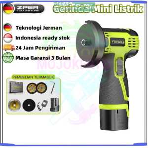 MINI Mesin gerinda tangan 2 Batrei 16.8V Cordless Tanpa kabel Praktis