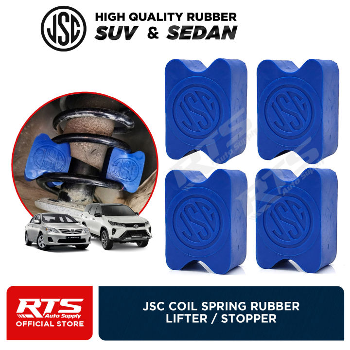 JSC 4Pcs High Quality Coil spring rubber stopper / lifter / booster