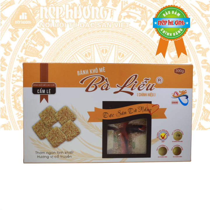Bánh KHô Mè Bà Liễu – 300g – Đặc Sản Đà Nẵng