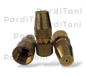 Spuyer Nosel Nozel Nozzle 1 Lubang Sprayer Elektrik Manual Lurus