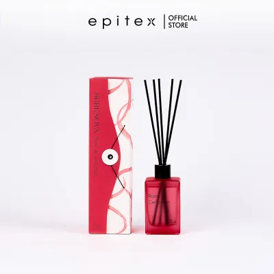 Epitex Serenova Reed Diffuser 120ml | Long Lasting Home Fragrance | Mood Enhancing Scent | Aromatherapy Diffuser for Bedroom Living Room Bathroom & Office | Elegant Home Décor Gift