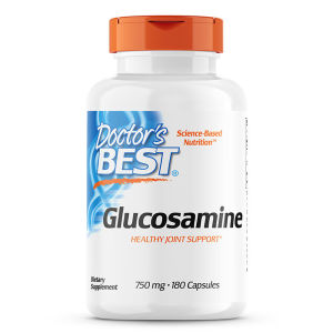 Doctors Best Glucosamine Glucosamine 750Mg 180 Tablets/Bottle-US Imported Joint Health Care to Enhance Joint Flexibility and Relieve Joint Soreness